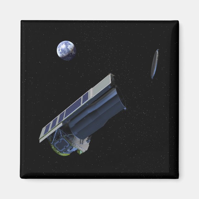 Artists conception of Spitzer Magnet (Front)