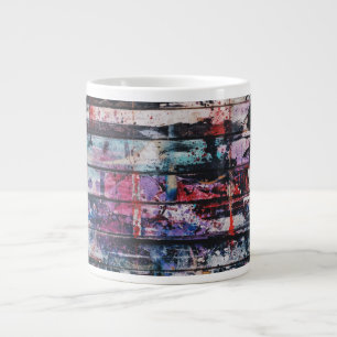 artists floor painting large coffee mug