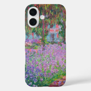 Artist's Garden at Giverny by Claude Monet iPhone 16 Case