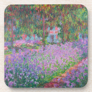 Artist's Garden at Giverny by Claude Monet Coaster