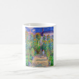 Artist's Garden, Monet Coffee Mug