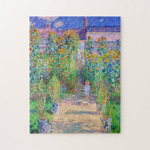 Artist's Garden, Monet Jigsaw Puzzle