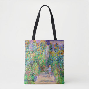 Artist's Garden, Monet Tote Bag
