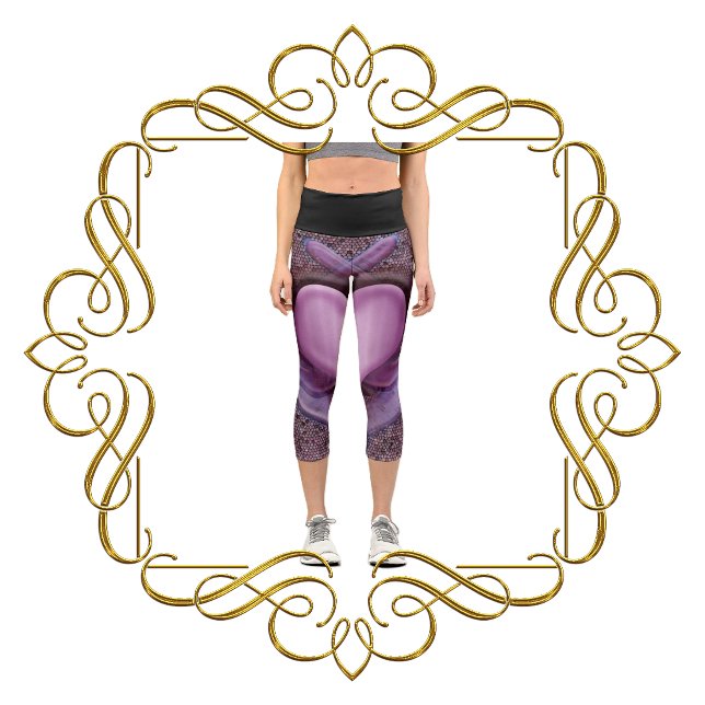 Artists Heart Unveiled Capri Leggings (Creator Uploaded)