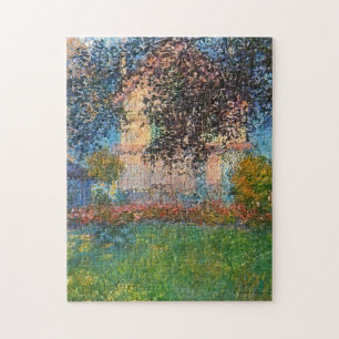 Artist's House in Argenteuil Monet Fine Art Jigsaw Puzzle
