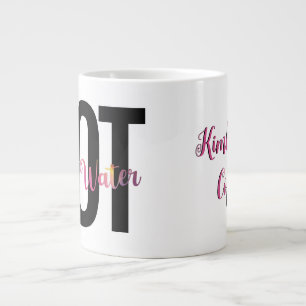 Artist's Humour, Coffee NOT Paint Water Funny Large Coffee Mug