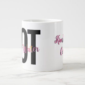 Artist's Humour, Coffee NOT Paint Water Funny Large Coffee Mug