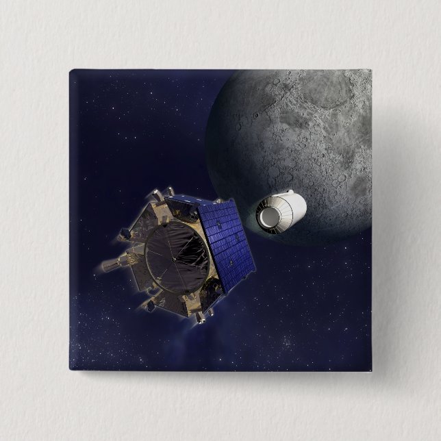 Artist's Illustration 15 Cm Square Badge (Front)