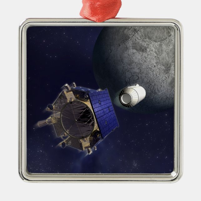 Artist's Illustration Metal Tree Decoration (Front)