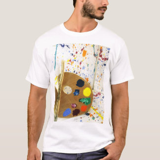 Artists Paint Splatter And Palette of Paint T-Shirt