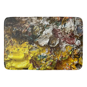 Artist's palette #1 bath mat
