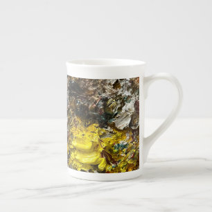 Artist's palette #1 bone china mug