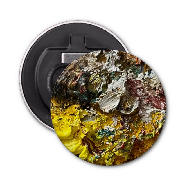 Artist's palette #1 bottle opener (Front)