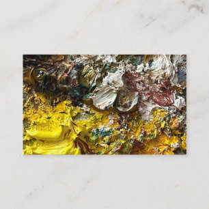Artist's palette #1 business card