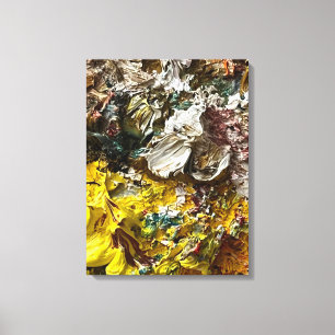Artist's palette #1 canvas print
