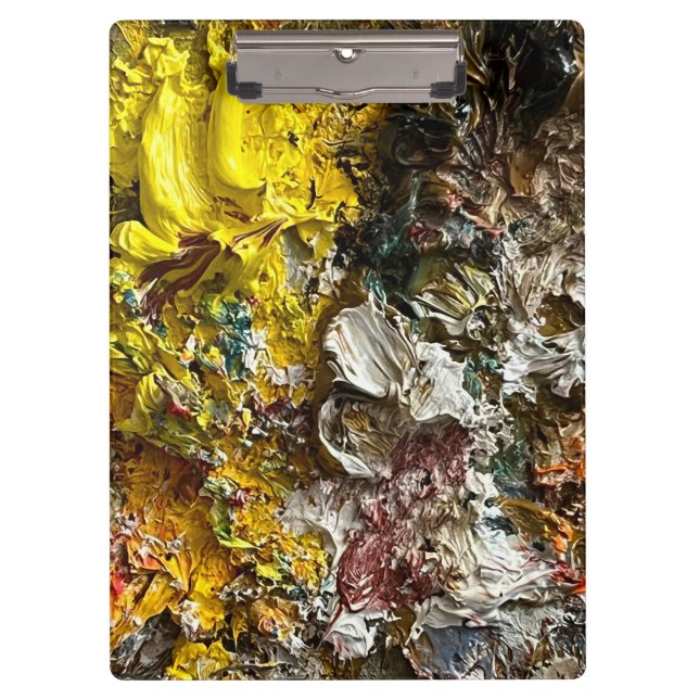 Artist's palette #1 clipboard (Front)