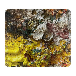 Artist's palette #1 cutting board
