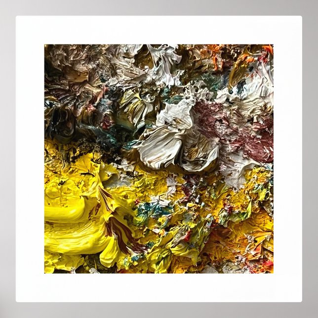 Artist's palette #1 foil prints (Front)