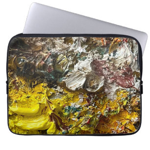 Artist's palette #1 laptop sleeve
