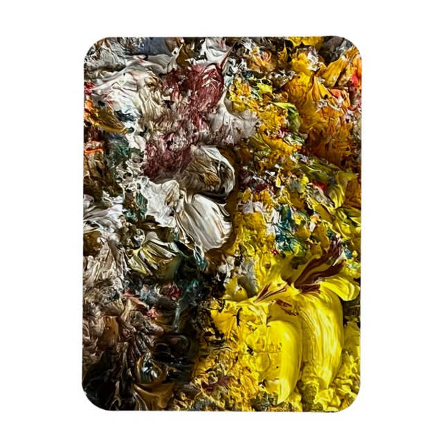 Artist's palette #1 magnet (Vertical)