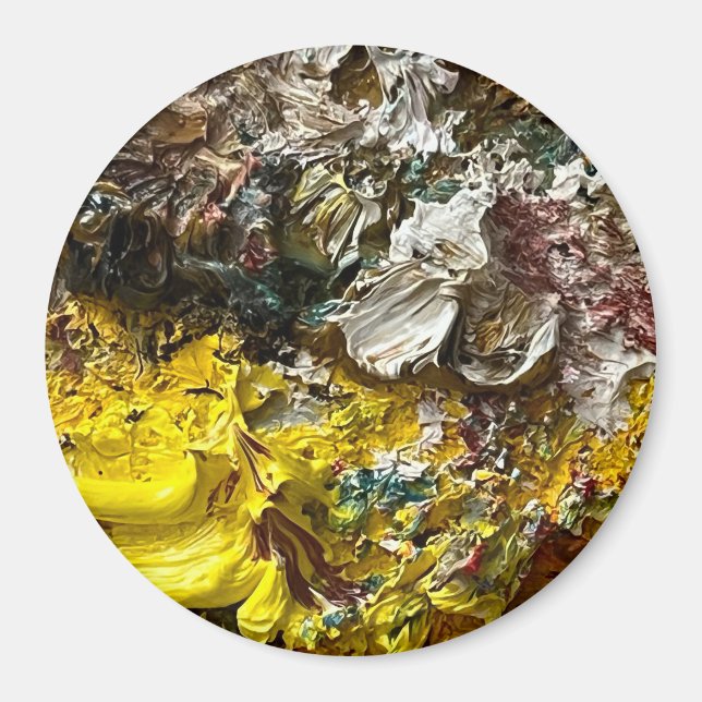 Artist's palette #1 magnet (Front)