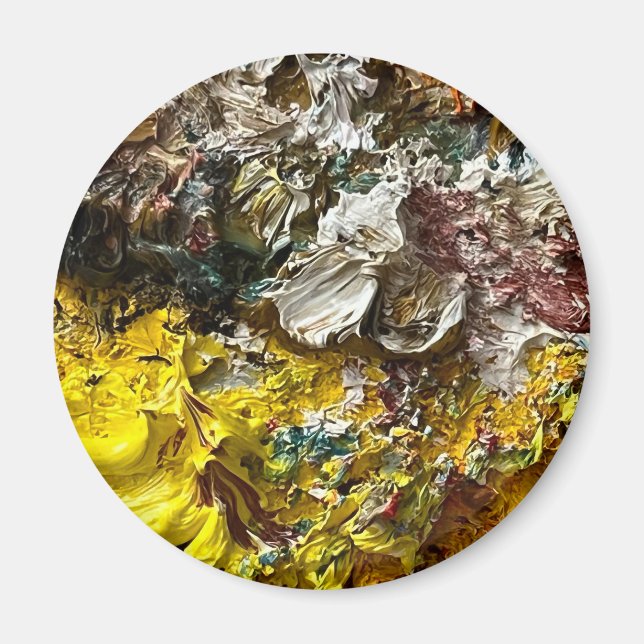 Artist's palette #1 magnet (Front)
