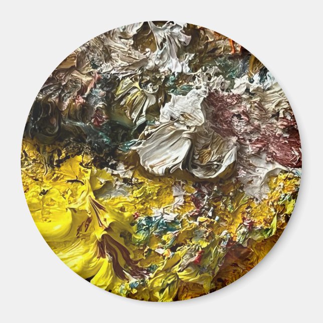 Artist's palette #1 magnet (Front)