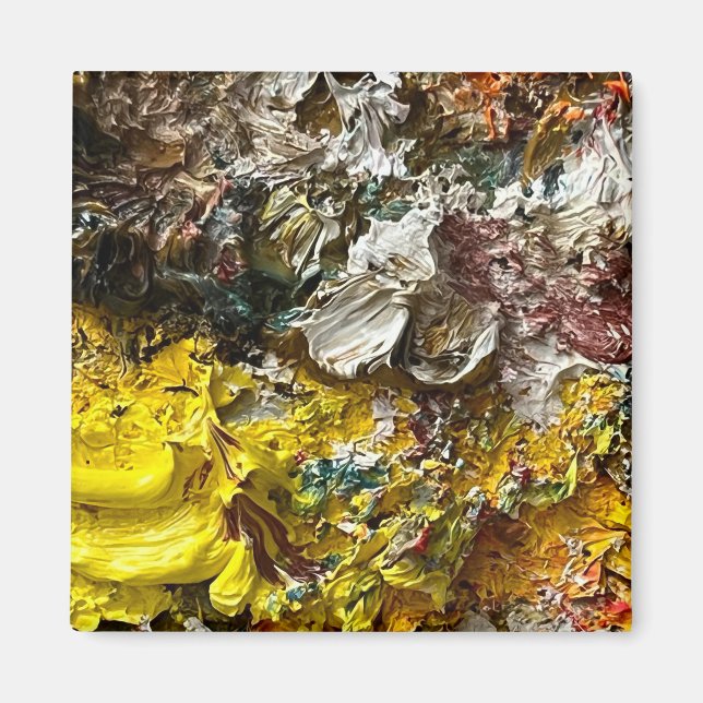 Artist's palette #1 magnet (Front)