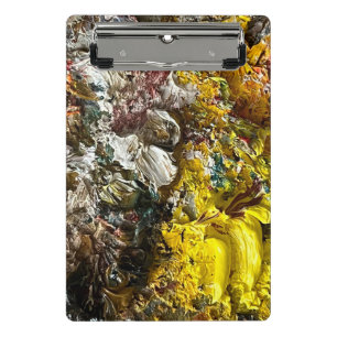 Artist's palette #1 mini clipboard