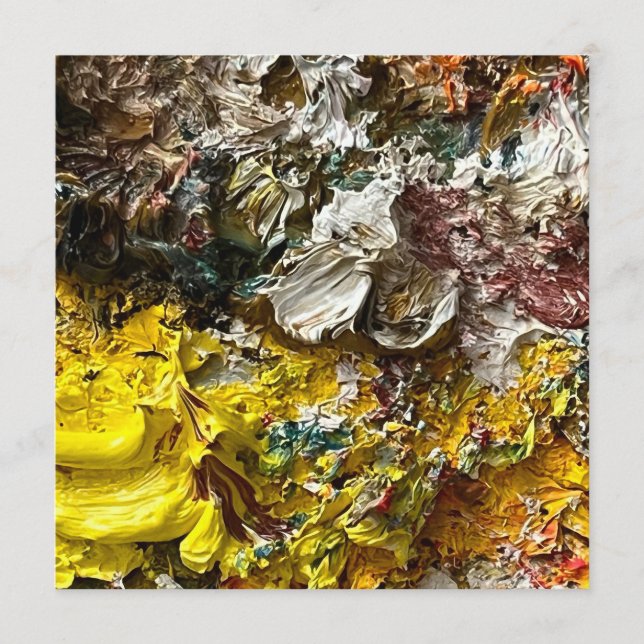 Artist's palette #1 programme (Front)