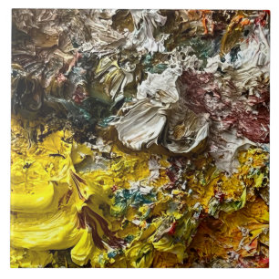 Artist's palette #1 tile
