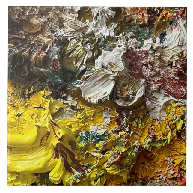 Artist's palette #1 tile (Front)