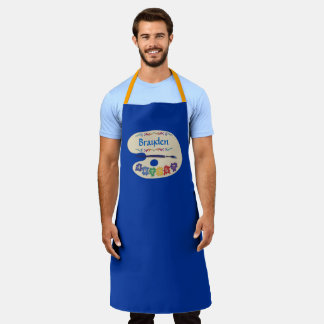 Artists Palette Painting Smock Apron