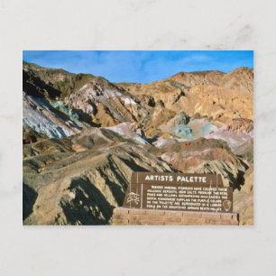 Artist's Palette Postcard