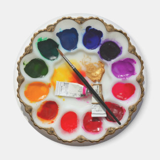Artist's Palette "What Deviled Eggs?" Magnet