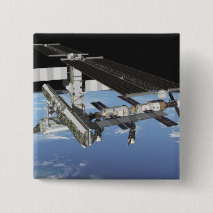 Artist's rendering 15 cm square badge