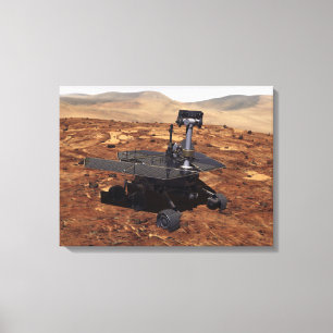 Artists rendition of Mars Rover 2 Canvas Print