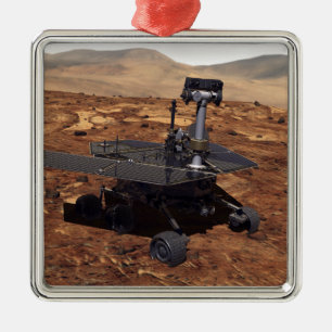 Artists rendition of Mars Rover 2 Metal Tree Decoration