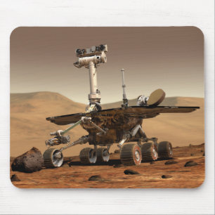 Artist's Rendition of Mars Rover Mouse Mat