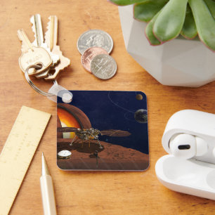 Artist's Rendition Of The Insight Lander. Key Ring