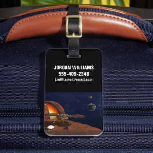 Artist's Rendition Of The Insight Lander. Luggage Tag