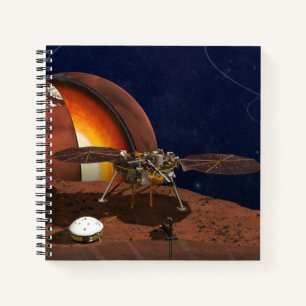 Artist's Rendition Of The Insight Lander. Notebook