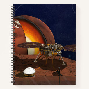 Artist's Rendition Of The Insight Lander. Notebook