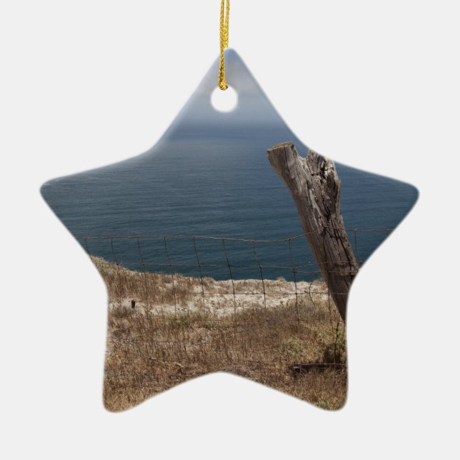 Artist's Retreat Ceramic Tree Decoration (Front)