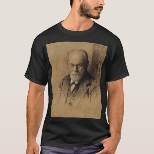 Artists sketch of Freud T-Shirt