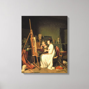 Artist's Studio Canvas Print