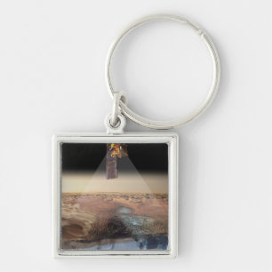 Artist's View of Odyssey Detecting Ice Key Ring