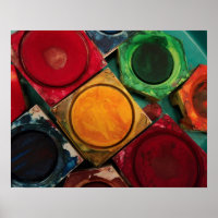 Artists Watercolor Paint Box Palette