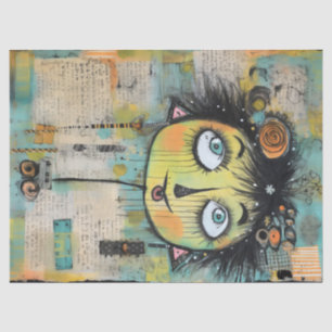 ArtLady 11 Charming and distressed Tissue Paper