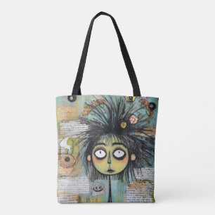 ArtLady 18 Charming and distressed Tote Bag